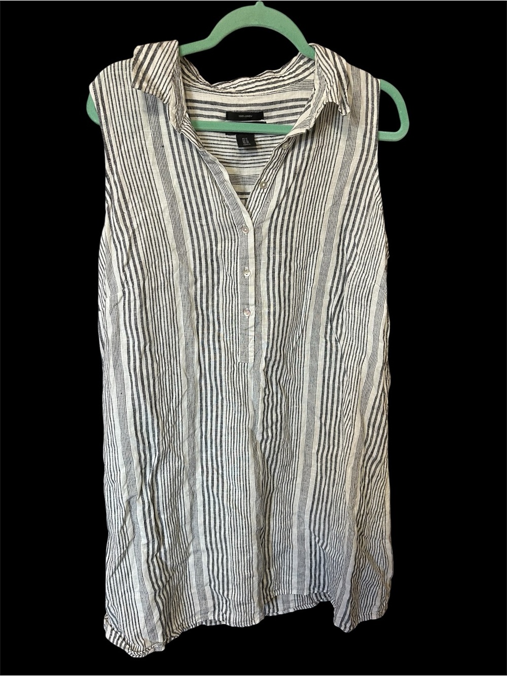 Tahari Linen Dress